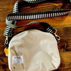 R.Riveter crossbody nylon bag